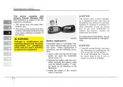 2008 Kia Sportage Owners Manual, 2008 page 13