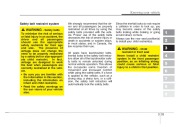 2008 Kia Sportage Owners Manual, 2008 page 42