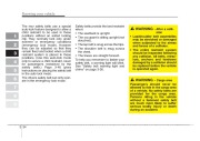 2008 Kia Sportage Owners Manual, 2008 page 43