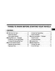 2007 Jeep Liberty Owners Manual, 2007 page 11