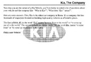 2003 Kia Rio Owners Manual, 2003 page 2