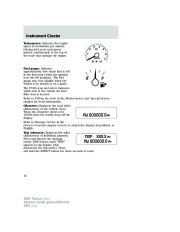 2005 Ford Taurus Owners Manual, 2005 page 14