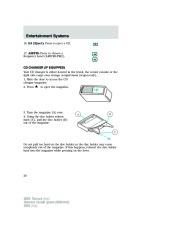 2005 Ford Taurus Owners Manual, 2005 page 20