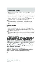 2005 Ford Taurus Owners Manual, 2005 page 22