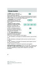 2005 Ford Taurus Owners Manual, 2005 page 26
