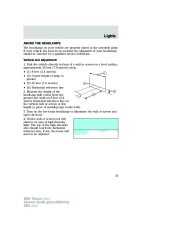 2005 Ford Taurus Owners Manual, 2005 page 31