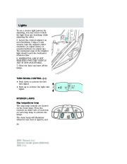 2005 Ford Taurus Owners Manual, 2005 page 32