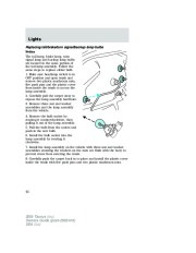2005 Ford Taurus Owners Manual, 2005 page 42