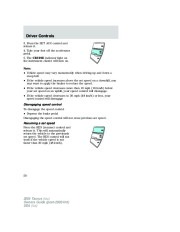 2005 Ford Taurus Owners Manual, 2005 page 50