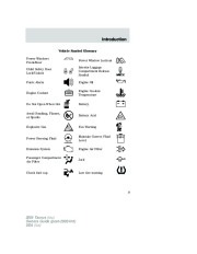 2005 Ford Taurus Owners Manual, 2005 page 9
