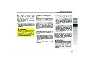 2009 Kia Spectra Owners Manual, 2009 page 17