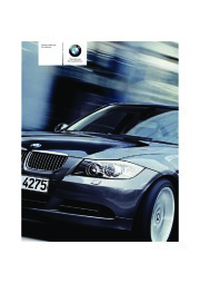 2005 BMW 3-Series 325i 330i E90 IDrive Owners Manual, 2005 page 1