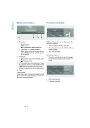 2005 BMW 3-Series 325i 330i E90 IDrive Owners Manual, 2005 page 21