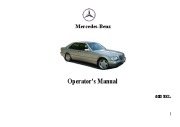 1992 Mercedes-Benz 600SEL W140 Owners Manual page 1