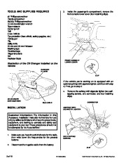 1999 Honda Accord CD Changer Console Mount Kit 08B11-S84-100F 08A06-181-420 Installation Instructions, 1999 page 2