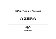 2006 Hyundai Azera Owners Manual, 2006 page 1
