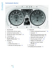 2007 BMW 3 Series 323i 328i 328xi 335i E91 Owners Manual, 2007 page 14