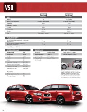2011 Volvo S40 S60 S80 C30 C70 V50 XC60 XC70 XC90 Brochure Catalogue, 2011 page 16