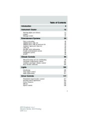 2010 Ford Explorer Owners Manual page 1