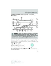 2010 Ford Explorer Owners Manual, 2010 page 43