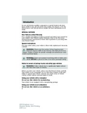2010 Ford Explorer Owners Manual, 2010 page 6