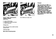 1994 Mercedes-Benz S320 S420 S500 W140 Owners Manual, 1994 page 42