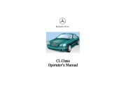 2002 Mercedes-Benz CL500 CL600 CL55 AMG Owners Manual page 1