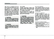 2010 Hyundai Tucson Owners Manual, 2010 page 13