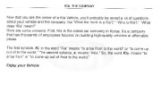 2004 Kia Sedona Owners Manual, 2004 page 2