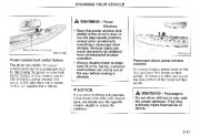2004 Kia Sedona Owners Manual, 2004 page 21