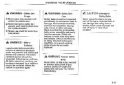 2004 Kia Sedona Owners Manual, 2004 page 41