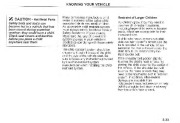 2004 Kia Sedona Owners Manual, 2004 page 43