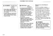 2004 Kia Sedona Owners Manual, 2004 page 44