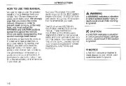 2004 Kia Sedona Owners Manual, 2004 page 6