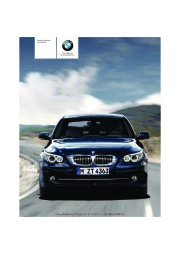 2009 BMW 5-Series 528i 535i XDrive 550i E60 E61 Owners Manual, 2009 page 1