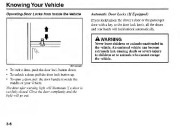 2004 Kia Rio Owners Manual, 2004 page 17