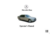 1997 Mercedes-Benz S500 S600 W140 Owners Manual page 1