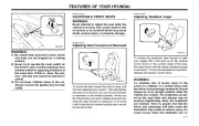 2001 Hyundai Grandeur XG300 3.0L Owners Manual, 2001 page 16