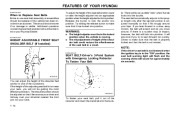 2001 Hyundai Grandeur XG300 3.0L Owners Manual, 2001 page 23