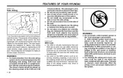 2001 Hyundai Grandeur XG300 3.0L Owners Manual, 2001 page 33