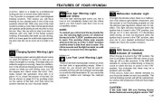 2001 Hyundai Grandeur XG300 3.0L Owners Manual, 2001 page 38