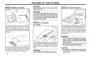 2001 Hyundai Grandeur XG300 3.0L Owners Manual, 2001 page 47