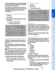 2011 BMW X3 xDrive28 xDrive35 F25 Owners Manual, 2011 page 37