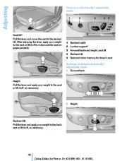 2011 BMW X3 xDrive28 xDrive35 F25 Owners Manual, 2011 page 48