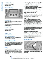 2011 BMW X3 xDrive28 xDrive35 F25 Owners Manual, 2011 page 50