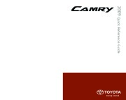 2009 Toyota Camry Quick Reference Owners Guide page 1
