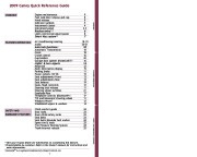 2009 Toyota Camry Quick Reference Owners Guide, 2009 page 3