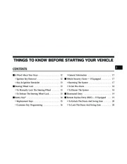 2010 Jeep Wrangler Owners Manual, 2010 page 10