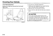 2001 Kia Rio Owners Manual, 2001 page 18