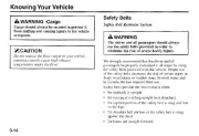 2001 Kia Rio Owners Manual, 2001 page 22